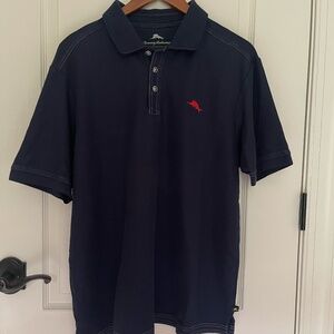 Tommy Bahama, Men’s Emfielder Polo Shirt, Size Large, Navy